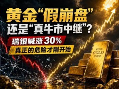黄金“假崩盘”还是“真牛市中继” 市场预期撕裂[推荐]