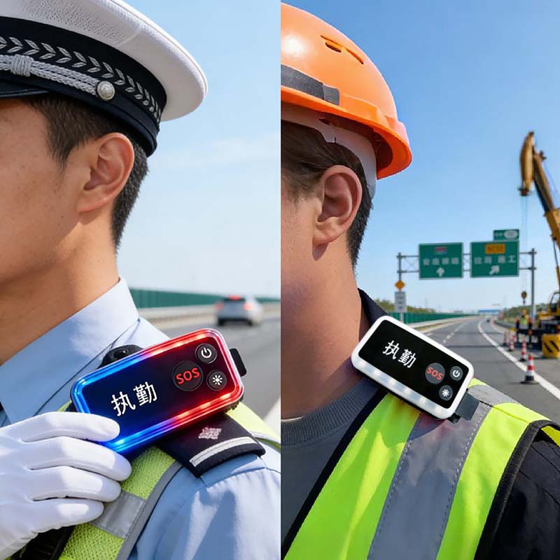 北斗定位预警肩灯