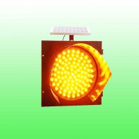 银川太阳能黄闪信号灯 道路安全警示灯生产厂家